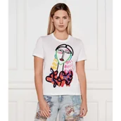 Koszulki i topy damskie - Desigual T-shirt TS_MISURI | Regular Fit - miniaturka - grafika 1