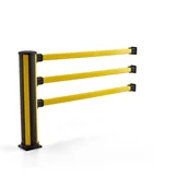 Wyposażenie miejsc publicznych - Elastyczna bariera zabezpieczająca, przedłużenie, 1160x2000 mm - miniaturka - grafika 1