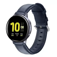 Akcesoria do smartwatchy - Beline pasek Watch 20mm Elegance granatowy/navy - miniaturka - grafika 1