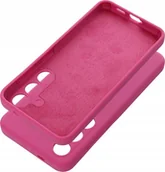 Etui i futerały do telefonów - OEM Futerał SILICONE 2mm do MOTOROLA EDGE 50 Pro róż - miniaturka - grafika 1