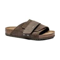 Klapki i japonki męskie - Birkenstock Skórzane klapki Kyoto EVA - miniaturka - grafika 1