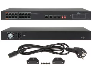 Switch POE PFS3226-24ET-240 24-PORTOWY DAHUA 24 kamery = 240W - Akcesoria do monitoringu - miniaturka - grafika 2