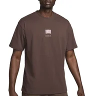 Koszulki męskie - Koszulka Nike Sportswear Max90 FZ5392-237 - brązowa - miniaturka - grafika 1