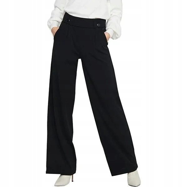 JDY SPODNIE CZARNE PALAZZO DAMSKIE CASUAL M/32 17AA