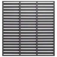 Ogrodzenia - Panel ogrodzeniowy z WPC, 180x180 cm, szary - miniaturka - grafika 1