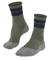 Skarpetki damskie - FALKE Mężczyźni Skarpety do wędrówek TK Stabilizing M SO Wełna przeciw pęcherzom grube 1 Para, Zielony (Herb 7756), 39-41 - miniaturka - grafika 1