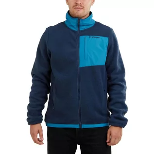 Bluzy narciarskie - Bluza polarowa Haven Hybrid Jacket - niebieska - grafika 1