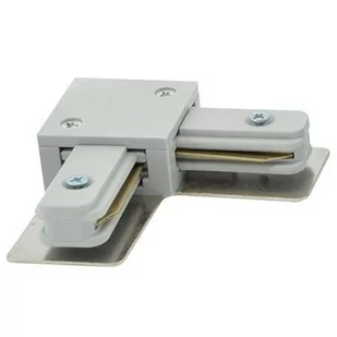 Ideus SP. Z O.O. Łącznik KĄTOWY DO SZYNOPRZEWODÓW CONNECTOR L SILVER 02520 - Akcesoria do oświetlenia - miniaturka - grafika 1