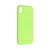 Etui i futerały do telefonów - JELLY Futerał Roar Colorful Case - do Iphone XR Limonka - miniaturka - grafika 1