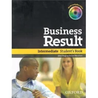 Książki do nauki języka angielskiego - Hughes John, Naunton Jon Business Result Intermediate Student&#039;s Book with DVD-ROM Pack - mamy na stanie, wyślemy natychmiast - miniaturka - grafika 1