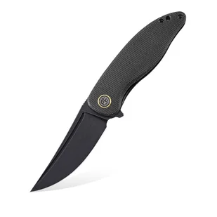 Nóż składany Petrified Fish Simum PF-P06 DMDW Black Micarta - Noże - miniaturka - grafika 1