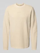 Koszulki męskie - Bluza z nadrukiem z logo - miniaturka - grafika 1