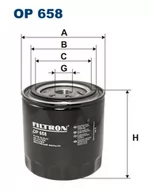Filtry oleju - Filtr oleju Filtron OP 658 - miniaturka - grafika 1