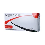 Rękawiczki jednorazowe - SAFEMED EFFECT PF Rękawice jednorazowe nitrylowe bezpudrowe White L 100 szt. - miniaturka - grafika 1
