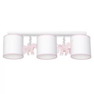 Milagro Lampa Sufitowa Żyrandol Plafon Jednorożec 3XE27 - Lampy sufitowe - miniaturka - grafika 2
