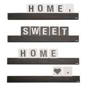 Tablice i flipcharty - Półka na litery – letter shelf (kolor czarny) - miniaturka - grafika 1