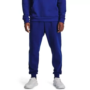 Under Armour Męskie spodnie dresowe Ua Rival Fleece Joggers - Spodenki męskie - miniaturka - grafika 1