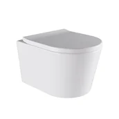 Miski WC - Biała miska wc wisząca Rimless Elite 2 Tornado Hydrosan - miniaturka - grafika 1