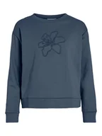 Bluzy damskie - Vila Bluza "Vifrieda" w kolorze granatowym - miniaturka - grafika 1
