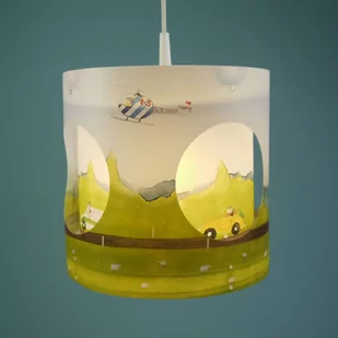 Niermann Standby Nier mężczyzna czuwania, lampa wisząca jednorożec, plastik, E27, merfahrbig, 25 x 25 x 27 cm 171 - Lampy sufitowe - miniaturka - grafika 2