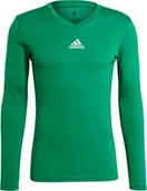 Koszulki sportowe męskie - Adidas Koszulka adidas TEAM BASE TEE GN7504 GN7504 zielony XL - miniaturka - grafika 1