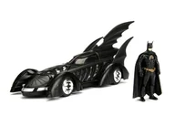 Samochody i pojazdy dla dzieci - Jada Toys, model samochodu Batman Forever Diecast 1/24 1995 Batmobile (Wraz z figurką Batman) - miniaturka - grafika 1