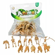 Figurki dla dzieci - ZWIERZĘTA DINOZAURY FIGURKI REALISTYCZNE 12 SZTUK - miniaturka - grafika 1
