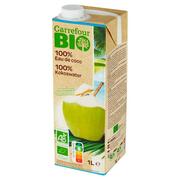 Soki i napoje niegazowane - Carrefour Bio Ekologiczna woda kokosowa 1 l - miniaturka - grafika 1