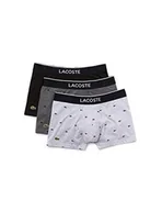 Spodenki damskie - Lacoste 5H3411 Bokserki (szorty) Mężczyźni , Black (Noir/Bitume Chine-argent) , L - miniaturka - grafika 1