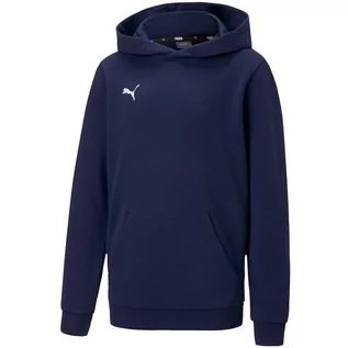 Odzież sportowa dziecięca - Bluza dla dzieci Puma teamGOAL 23 Casuals Hoody Jr granatowa - grafika 1