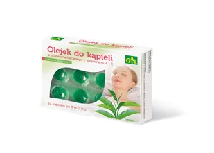 Gal olejek do kąpieli z drzewa herbacianego z witaminami A+ E x 12 kaps - Balsamy i kremy do ciała - miniaturka - grafika 2