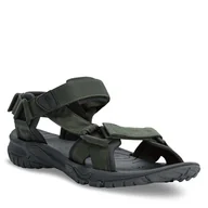 Sandały męskie - Sandały Jack Wolfskin Lakewood Ride Sandal M 4019021 Island Moss - miniaturka - grafika 1