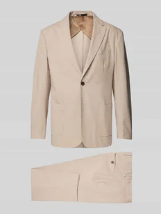 Marynarka o kroju regular fit z kołnierzem z połami model ‘SMITH’ - Garnitury - miniaturka - grafika 1