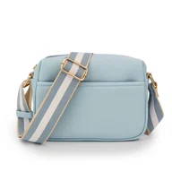 Torebki damskie - Alessio TOREBKA Damska CROSSBODY LISTONOSZKA KOPERTÓWKA na ramię PASEK - miniaturka - grafika 1