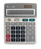 Kalkulatory - Forpus FO11003 kalkulator Szary - miniaturka - grafika 1