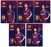 Artykuły biurowe - Astra Zeszyt A5 32k kratka FC Barcelona 7 - miniaturka - grafika 1