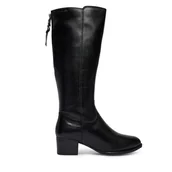 Kozaki damskie - Kozaki Tamaris 1-25539-45 Czarny - miniaturka - grafika 1