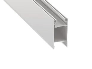 Profil aluminiowy DULIO do taśm LED - Biały lakierowany - 2m - Akcesoria do oświetlenia - miniaturka - grafika 1