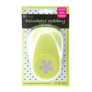 Dziurkacz Ozdobny 6,3 cm Kwiat - Scrapbooking - miniaturka - grafika 1