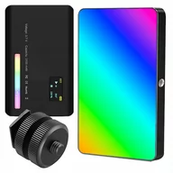 Lampy studyjne - Lampa diodowa LED RGB Bateria 3100mAh MEGA MOCNA W140RGB - miniaturka - grafika 1