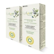 Soczewki kontaktowe - ZESTAW: EyeLove Natural 2x360 ml - hialuronian i alantoina - miniaturka - grafika 1