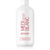 Płyny do płukania jamy ustnej - MEDIBLANC Anti-plaque płyn do płukania jamy ustnej redukujący płytkę nazębną 500 ml - miniaturka - grafika 1