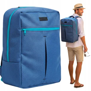 Plecak podróżny 40x30x20 do samolotu lekki RYANAIR WIZZAIR Nowy wymiar - Akcesoria podróżnicze Plecak podróżny 40x30x20 do samolotu lekki RYANAIR WIZZAIR Nowy wymiar - Akcesoria podróżnicze - miniaturka - grafika 1