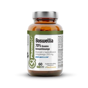 PHARMOVIT (suplementy diety) BOSWELLIA 60 KAPSUŁEK 33,09 g - PHARMOVIT (CLEAN L - Suplementy naturalne - miniaturka - grafika 1