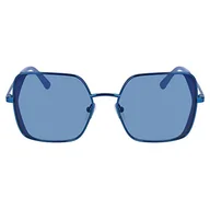 Okulary przeciwsłoneczne - KARL LAGERFELD Damskie okulary przeciwsłoneczne Kl340s, niebieskie, 54, niebieski - miniaturka - grafika 1
