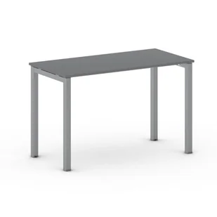 B2B Partner Stół Square 1200 x 600 x 750 mm, antracyt - Stoły i stoliki do biura - miniaturka - grafika 1