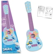 Instrumenty muzyczne dla dzieci - Zabawka gitara klasyczna LEXIBOOK Smerfy K200SF - miniaturka - grafika 1