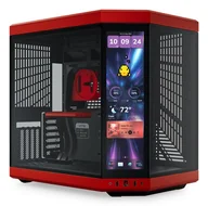 Obudowy komputerowe - Hyte Y70 Midi Tower Touch Infinite - Black Cherry - miniaturka - grafika 1