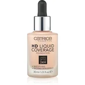 Podkłady do twarzy - Catrice HD Liquid Coverage podkład w płynie 010 Light Beige 30ml - miniaturka - grafika 1