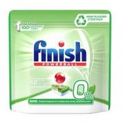 Inne artykuły czyszczące - FINISH Tabletki FINISH do zmywarki 0% 40 sztuk) - miniaturka - grafika 1